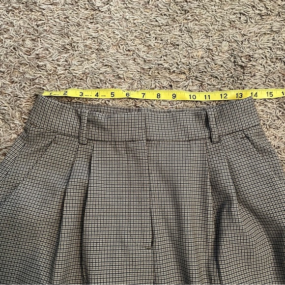 ABERCROMBIE & FITCH Curve Love A&F Sloane Tailored Wide Leg Pant in Brown Sz 6S - Picture 9 of 12